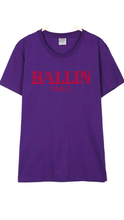 Load image into Gallery viewer, UNISEX FASHION LETTER PRINTED ROUND NECK T-SHIRT