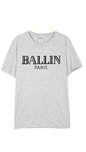 Load image into Gallery viewer, UNISEX FASHION LETTER PRINTED ROUND NECK T-SHIRT