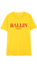 Load image into Gallery viewer, UNISEX FASHION LETTER PRINTED ROUND NECK T-SHIRT