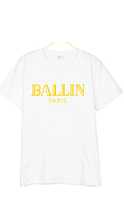 Load image into Gallery viewer, UNISEX FASHION LETTER PRINTED ROUND NECK T-SHIRT