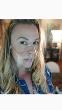 Load image into Gallery viewer, Transparent protective face shield mask
