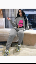 Load image into Gallery viewer, Character print hoodie 2piece set
