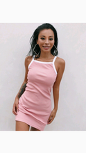 Load image into Gallery viewer, CONTRAST COLOR SLING BODYCON DRESS
