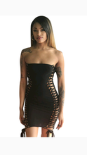 Load image into Gallery viewer, SEXY LACE-UP BODYCON TUBE DRESS
