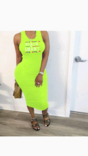 Load image into Gallery viewer, LETTER PRINT CREASE IRREGULAR BODYCON DRESS

