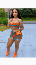 Load image into Gallery viewer, BACKLESS SLING CROPTOP AND SPORTS SHORTS 2-PIECE SET

