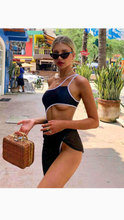 Load image into Gallery viewer, OFF SHOULDER HOLLOW OUT 2-PIECE SWIMSUIT SET
