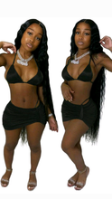 Load image into Gallery viewer, SEXY SOLID COLOR 3-PIECE BIKINI SET
