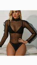 Load image into Gallery viewer, SEXY SEE THROUGH MESH BIKINI 3-PIECE SET
