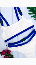 Load image into Gallery viewer, SEXY BUCKLE BIKINI SWIMSUIT 2-PIECE SET
