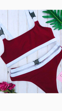 Load image into Gallery viewer, SEXY BUCKLE BIKINI SWIMSUIT 2-PIECE SET
