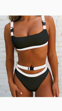 Load image into Gallery viewer, SEXY BUCKLE BIKINI SWIMSUIT 2-PIECE SET
