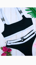 Load image into Gallery viewer, SEXY BUCKLE BIKINI SWIMSUIT 2-PIECE SET
