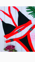 Load image into Gallery viewer, SEXY BUCKLE BIKINI SWIMSUIT 2-PIECE SET
