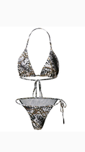 Load image into Gallery viewer, SEXY V-NECK LEOPARD PRINT 3-PIECE BIKINI SET WITH MATCHING COVER UP
