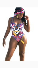 Load image into Gallery viewer, SEXY MULTI-COLOR TOTEM PRINT 2-PIECE BIKINI SET
