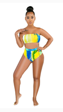 Load image into Gallery viewer, CASUAL COLORFUL PRINT 3-PIECE SWIMSUIT SET
