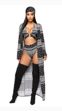 Load image into Gallery viewer, SEXY COVER-UP HEADBAND 4-PIECE BIKINI SET
