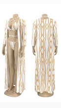 Load image into Gallery viewer, GRAPHIC PRINT BANDAGE SWIMWEAR 2-PIECE SET
