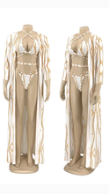 Load image into Gallery viewer, GRAPHIC PRINT BANDAGE SWIMWEAR 2-PIECE SET
