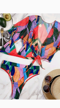 Load image into Gallery viewer, SEXY MULTI-COLOR 3-PIECE SWIMSUIT SET
