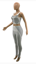 Load image into Gallery viewer, GRAPHIC PRINT SPORT TANK TOP AND PANTS 2-PIECE SET
