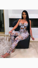 Load image into Gallery viewer, GRAPHIC PRINTING IRREGULAR HEM TOP AND PANTS 2-PIECE
