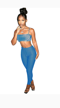 Load image into Gallery viewer, STRIPE PRINT CAMISOL AND PANTS SET
