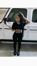 Load image into Gallery viewer, MOCK NECK CROP TOP WITH PANTS 2-PIECE SET
