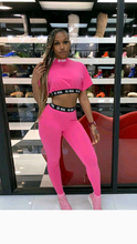 Load image into Gallery viewer, MOCK NECK CROP TOP WITH PANTS 2-PIECE SET
