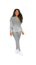 Load image into Gallery viewer, GRADIENT COLOR TOP AND PANTS 2-PIECE SET
