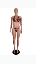 Load image into Gallery viewer, GRAPHIC PRINT CAMIS PANTIES AND PANTS 3-PIECE SET
