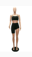 Load image into Gallery viewer, SOLID COLOR CAMISOLE TOP AND ASYMMETRICAL SHORTS 2-PIECE SET
