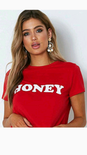 Load image into Gallery viewer, GRAPHIC LETTER PRINTED TEE
