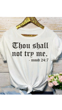 Load image into Gallery viewer, LETTER PRINT O-NECK SHORT SLEEVE TEE-SHIRT
