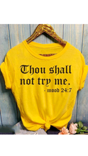 Load image into Gallery viewer, LETTER PRINT O-NECK SHORT SLEEVE TEE-SHIRT
