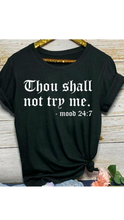 Load image into Gallery viewer, LETTER PRINT O-NECK SHORT SLEEVE TEE-SHIRT
