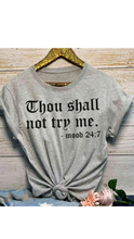 Load image into Gallery viewer, LETTER PRINT O-NECK SHORT SLEEVE TEE-SHIRT
