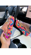 Load image into Gallery viewer, MULTI-COLOR THICK SOLE SLIPPERS
