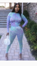 Load image into Gallery viewer, FLORAL PRINT TIGHT HIP LIFTING JUMPSUIT
