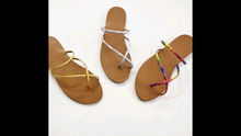 Load image into Gallery viewer, CASUAL SLIM STRAP FLAT SLIPPERS
