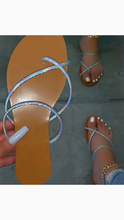Load image into Gallery viewer, CASUAL SLIM STRAP FLAT SLIPPERS
