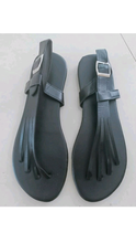 Load image into Gallery viewer, CUT OUT TOE BUCKLE ANKLE STRAP SANDALS
