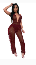 Load image into Gallery viewer, SEXY DEEP V BACKLESS STRINGY JUMPSUIT
