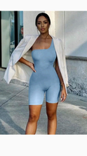Load image into Gallery viewer, SEXY SOLID COLOR ONE SHOULDER ROMPER
