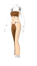 Load image into Gallery viewer, SPAGHETTI STRAP COLOR CONTRAST HOLLOW OUT JUMPSUIT

