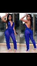 Load image into Gallery viewer, SEXY DEEP V BACKLESS STRINGY JUMPSUIT
