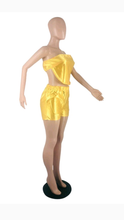 Load image into Gallery viewer, SEXY SOLID COLOR TUBE TOP AND SHORTS 2-PIECE SET
