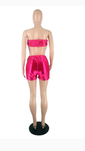 Load image into Gallery viewer, SEXY SOLID COLOR TUBE TOP AND SHORTS 2-PIECE SET

