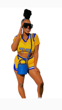 Load image into Gallery viewer, DIGITAL PRINTING T-SHIRT AND SHORTS 2-PIECE SET
